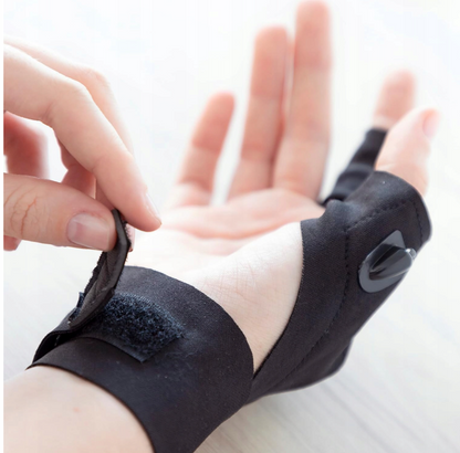 Wodoodporne Rękawice z Latarką LED