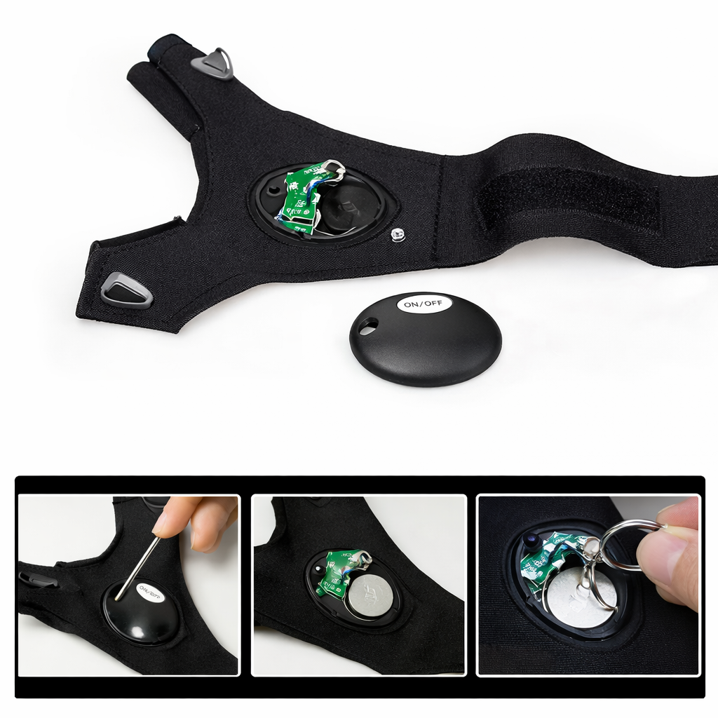 Wodoodporne Rękawice z Latarką LED