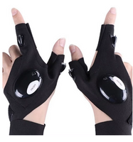 Wodoodporne Rękawice z Latarką LED